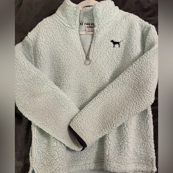 PINK Sherpa Pull Over - Picture 1 of 8